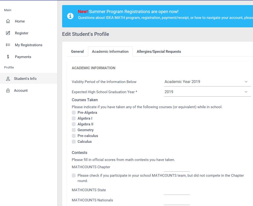 Profile Update Image